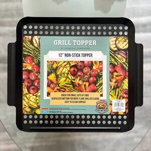 Grill topper by charcoal companion 12" non-stick topper